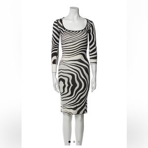 Just Cavalli Sheath Dress - Animal Print